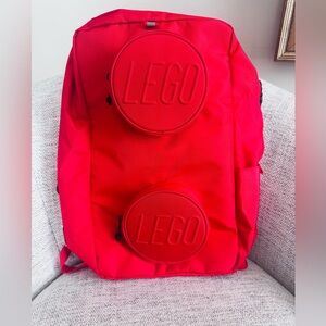 LEGO Vivid Red Kids Backpack NWT